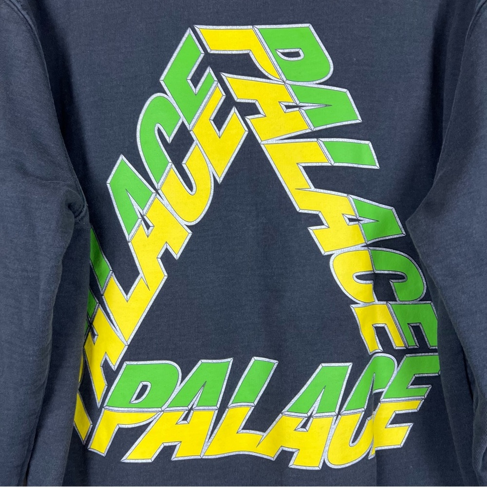 Palace Split P3 Pullover Sweatshirt Small - image 4